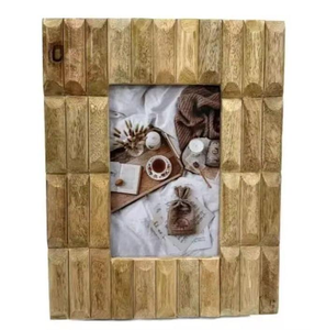 Handcrafted Indian Multiple Size Resin & MDF Board Photo <b>Frame</b> with Jewelry Boxes Set Indian Wooden Photo <b>Frame</b> - Product Image 3