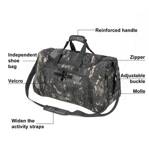 Top Quality Custom Large Capacity Outdoor Use Gym <b>Bag</b> Customized Design Pakistan Made Gym <b>Bag</b> - Product Image 2