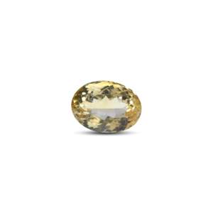 Natural AAA Grade Citrine Loose Gemstone 10.35 Carat Star Shape Yellow Stone for Fine Jewelry - Product Image 1