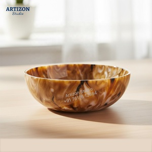 Bol à fruits Artizon Studio en résine de qualité alimentaire, mignon et poli, durable, options de couleurs personnalisées, écologique, pour table de fête - Product Image 5