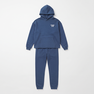 Ensemble de survêtement décontracté pour homme avec sweat à capuche à manches longues et poche zippée, pantalon de survêtement, 2 pièces - Product Image 4
