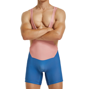 Meilleures ventes : Maillot de lutte sans manches pour homme, couleur unie, séchage rapide, pour la gym, le fitness et l'haltérophilie, modèle jeunesse - Product Image 3