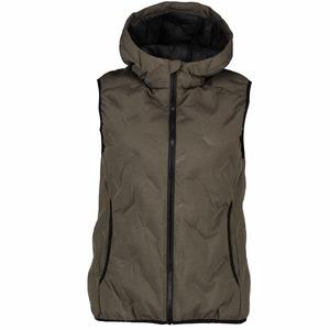 Chaleco Acolchado Unisex con Capucha, Personalizable con Logotipo, Sin Mangas, para Invierno, Casual, Negro, para Mujer, 2026 - Product Image 2