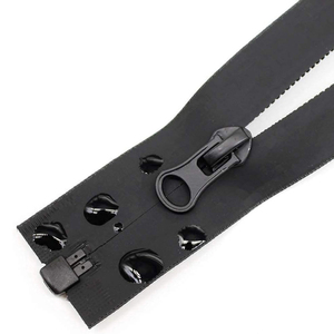 Fermeture éclair en nylon à glissière ouverte, étanche et robuste, pour vestes, sacs, vêtements d'extérieur, sur mesure - Product Image 1