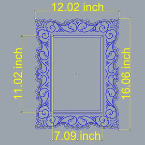 Antique Style Solid Wood Photo Frame Rustic Vintage <b>Tabletop</b> <b>Display</b> for Home Office Living Room Classic Decor - Product Image 3