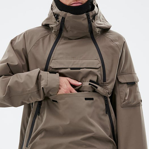 Wholesale Mountain Outdoor Winter <b>Jacket</b> Waterproof Snowboard <b>Jackets</b> <b>Men</b> Custom <b>Pullover</b> Ski <b>Jacket</b> - Product Image 3