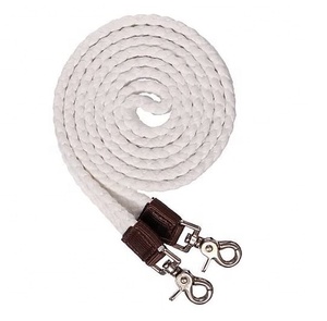 6.5ฟุตที่กำหนดเองความยาวม้าขี่ม้าโพลีเอสเตอร์ทอผ้าม้าบังเหียน - Product Image 1