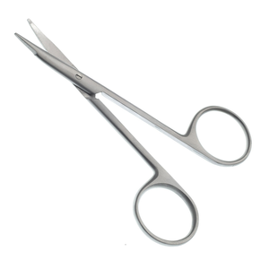 Tijeras de Tenotomía Stevens de 4.5 Pulgadas, Curvas, con Punta Roma, de Acero Inoxidable Quirúrgico, Instrumento Microquirúrgico para Disección Fina y Delicada - Product Image 3