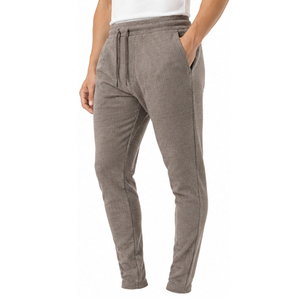 <b>Mens</b> Waffle Knit <b>Trousers</b> Casual Slim Fit Jogger Pants Soft Textured Material <b>Elastic</b> Waist Custom Training Sports Bottoms <b>Mens</b> - Product Image 4