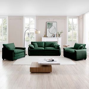 Sofisticado y Lujoso Juego de Sala de Estar con Cojines y Almohadas Suaves para Clubes, Cines en Casa y Espacios Privados - Product Image 2