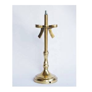 Abat-jour de lampe de table décoratif en aluminium doré poli miroir, style Mid-Century, écologique, pour bureau, chevet, couloir - Product Image 2