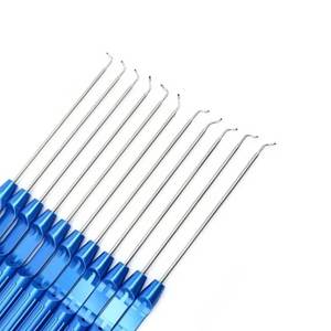 Juego de Ganchos de Sutura Reutilizables para Artroscopia Canina, Instrumentos de Cirugía Ortopédica para Hombro de Perro - Herramientas Quirúrgicas Mínimamente Invasivas - Product Image 5