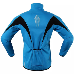 Windproof Breathable Lightweight Waterproof Reflective Unisex <b>Cycling</b> <b>Jacket</b> with Polyester/Nylon Fabric for Outdoor <b>Cycling</b> - Product Image 3