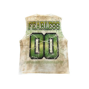 Chemise sans manches pour homme, imprimée, graphismes tendance, tissu doux, style décontracté, style streetwear, vente en gros - Product Image 4