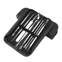 Kit d'élimination de l'acné Ariston International, outils d'extraction des points noirs, des boutons et des comédons, ensemble de beauté avec logo personnalisé