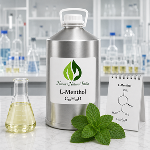 Natures Natural India L-<b>Menthol</b> Peppermint Compound Essential Oil 100% Pure Steam Distilled Undiluted Fresh Cool Minty Scent - Product Image 5