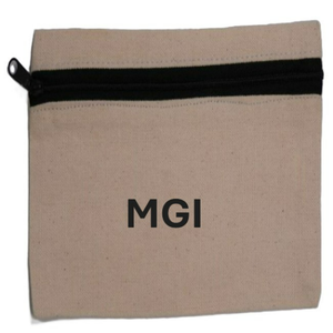 Wholesale Custom Logo Printed Cotton <b>Makeup</b> <b>Bag</b> Bow Packing Low MOQ Zipper Pouch for Daily Use Beauty Storage Case - Product Image 1