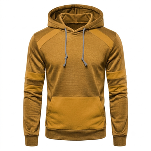 Sweat à capuche en coton épais personnalisé avec logo, style streetwear, 400 GSM, pour hommes, coupe ample, vente en gros, dropshipping, sweats à capuche de qualité supérieure - Product Image 1