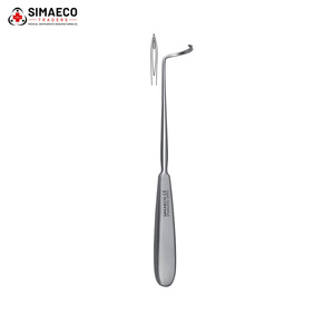 Aguja Quirúrgica Deschamps Fig. 4, Punta Ciega, Para Zurdos, 20.0cm, Porta Ligaduras, Acero Inoxidable, Instrumento Quirúrgico de SIMAECO - Product Image 3