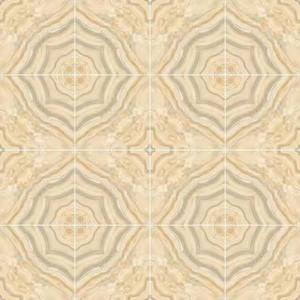Azulejos de Porcelana Brillante Vistaar Estilo Árabe, 600x600mm, Garantía de 3 Años, Patrón de Mármol Digital, para Pisos Interiores - Product Image 4