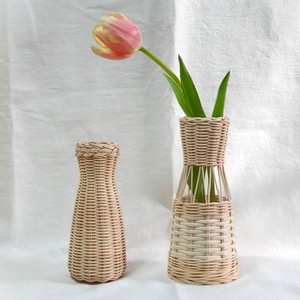 Rattan bud vases <b>small</b> holder pot flower display vase for <b>table</b> banquet centerpiece lowest price - Product Image 6