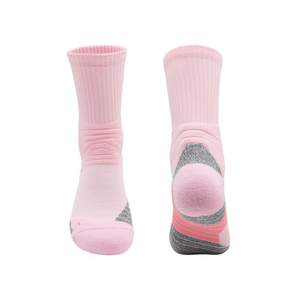 Wholesale Custom Standard Basketball Sport <b>Socks</b> Adults Youth Size Crew Non-Slip Breathable Spandex/Polyester/Cotton Quick Dry - Product Image 2