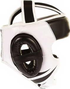 Vente en gros, protège-tête en cuir personnalisé, protège-tête respirant, protège-tête de boxe - Product Image 3