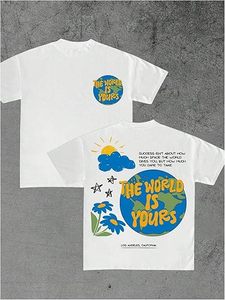 Men's Figure Y2K Graphic Tee <b>Shirt</b> Vintage Short Sleeve Crew Neck Streetwear <b>Novelty</b> 100% Cotton Worsted - Product Image 5