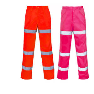 Factory Custom Heavy Duty Industrial Men <b>Work</b> <b>Cargo</b> Pants Multi-Pockets Safety Construction Custom <b>Work</b>-wear Reflective Trousers - Product Image 6