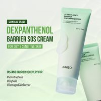 Crème Apaisante Barrière D-Panthénol JUMISO 80mL – Soin Coréen Léger en Gel Hydratant Quotidien Non Gras pour le Soutien de la Barrière Cutanée
