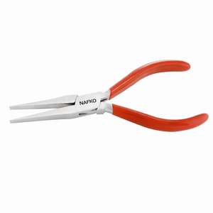 High Quality Precision Reliability <b>Long</b> Flat <b>Nose</b> Plier 160mm 4mm Jaw Stainless Steel Jewelry Tools & Equipment Hand Tool Plier - Product Image 1