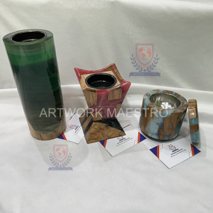 Hot Selling Well made <b>Resin</b> & Wood Artiscally handmade Medkhan Islamic Arabian Mubkhar Bakhoor Burner Use for Aromatherapy New - Product Image 6