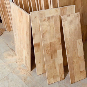 Premium Rubberwood Wood Slab <b>Table</b> Top Solid Wooden Board for DIY Furniture Kitchen Countertop - Product Image 6