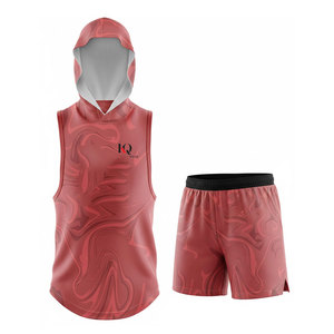 Ensemble d'uniformes de flag football respirants comprenant un maillot et un short, tissu anti-humidité, léger, pour entraînements et matchs d'équipe - Product Image 1