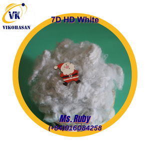 Fibres sèches blanches 7D HD de haute qualité en provenance du Vietnam, fournisseur Vikohasan, pour le rembourrage de jouets, oreillers, canapés, couvertures, coussins et édredons. - Product Image 6