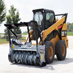 For Skid Steer Loader <b>Mulcher</b> Tracks Diesel Engine Motor PLC | High Efficiency Reliable Compact Construction Machine for Heavy - Product Image 6