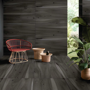 กระเบื้องปูพื้นและผนังพอร์ซเลนสีเทาแบบด้าน หนา 8.5 มม. ขนาด 60x120 ซม. ทนกรด กันลื่น สำหรับตกแต่งภายในโรงแรมและอพาร์ตเมนต์ - Product Image 1