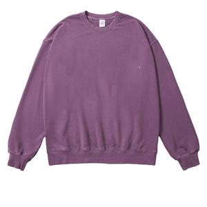 Poids lourd 100% coton français Terry sweat à col rond pour hommes goutte épaule surdimensionné hiver saison vêtements fabrication - Product Image 1