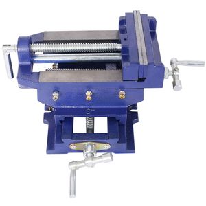 Étau coulissant croisé de 6 pouces pour perceuse à métaux fraisage 2 voies X-Y Benchtop Machine à pince à bois - Product Image 4