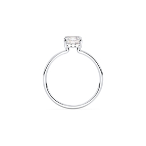 Bague halo cachée en argent sterling 925 certifiée GRA, prix de gros REYES, pour femmes, bijoux fins hip hop. - Product Image 6