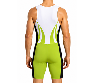 Maillot et short d'aviron sur mesure Unisuit une pièce pour les équipes d'aviron du collège et du club - Product Image 3