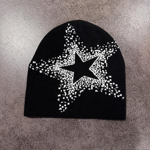 New Style Daily Cuffed Winter <b>Beanie</b> Slouchy Knit Skull Cap Popular 2025 New Design Breathable comfort - Product Image 4
