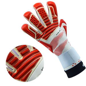 Guantes de Portero de Látex Transpirables Antideslizantes de Dedo Completo Personalizados de Alta Calidad Unisex para Fútbol - Product Image 4