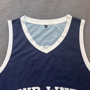 Camiseta de Baloncesto Personalizada con Impresión por Transferencia de Calor, de Secado Rápido y Manga Corta para Equipos - Product Image 3