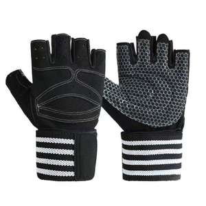 Guantes de ciclismo profesionales con palma antideslizante, tela transpirable y acolchado que absorbe los impactos para ciclismo de montaña y recorridos largos. - Product Image 1