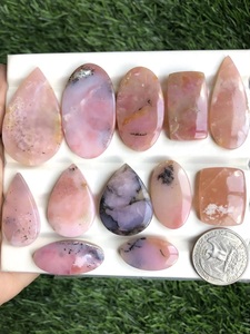 Cabochon en opale rose, formes et tailles variées, meilleur cabochon en opale rose naturelle pour la création de bijoux et de projets DIY. - Product Image 1