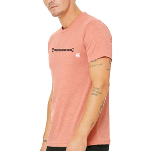 Camiseta Casual para Hombre, Cuello Redondo, Lavado Ácido, Manga Corta, 100% Algodón, Talla Grande, 320g, Ecológica, Secado Rápido, OEM - Product Image 2