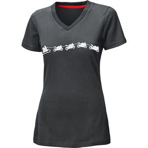 Camiseta bordada de algodón informal antipilling para mujer, decoración de encaje, manga corta, cuello, cierre de botones, camiseta de verano - Product Image 6