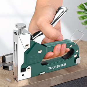 Pistola de clavos Industrial de tres propósitos para muebles, grapadora de aire para carpintería, accesorios de pintura al óleo hidráulica, aplicaciones de código - Product Image 3