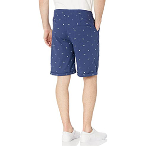 Pantalones cortos de verano holgados para hombre, cintura elástica con cordón, pantalones cortos de playa ligeros y cómodos - Product Image 2